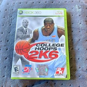 College Hoops 2K6 game for the XBOX 360